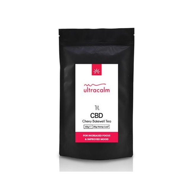 Ultracalm 3% CBD Hemp Tea - Cherry Bakewell 40g